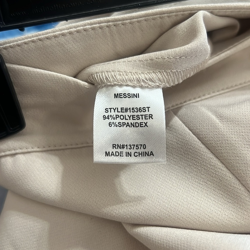 Messini tan skirt NWOT retail$38 - Picture 6 of 6